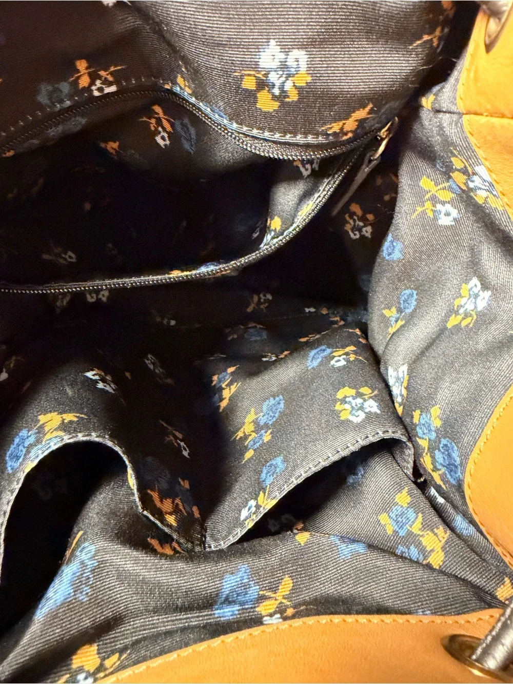 Coach Denim and Leather Billie Backpack